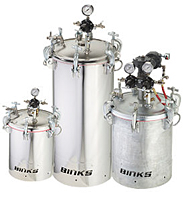 Binks Pressure Tanks